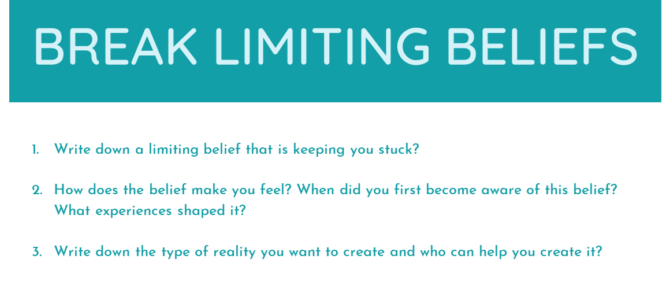 Break Limiting Beliefs